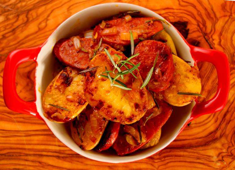 Chorizo and Rosemary Sautéed Potatoes