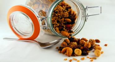 Hazelnut and Almond Granola