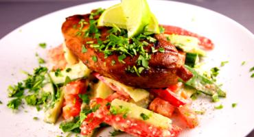 Soy Chicken with Sesame Salad
